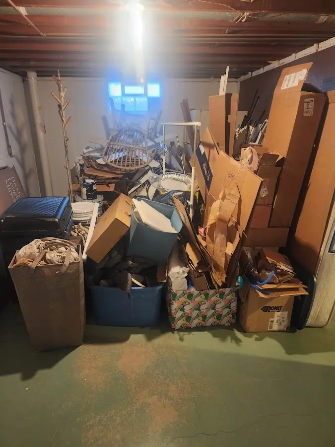 Roll-off dumpster container at job site for Construction Dumpster Rental in Ulysses